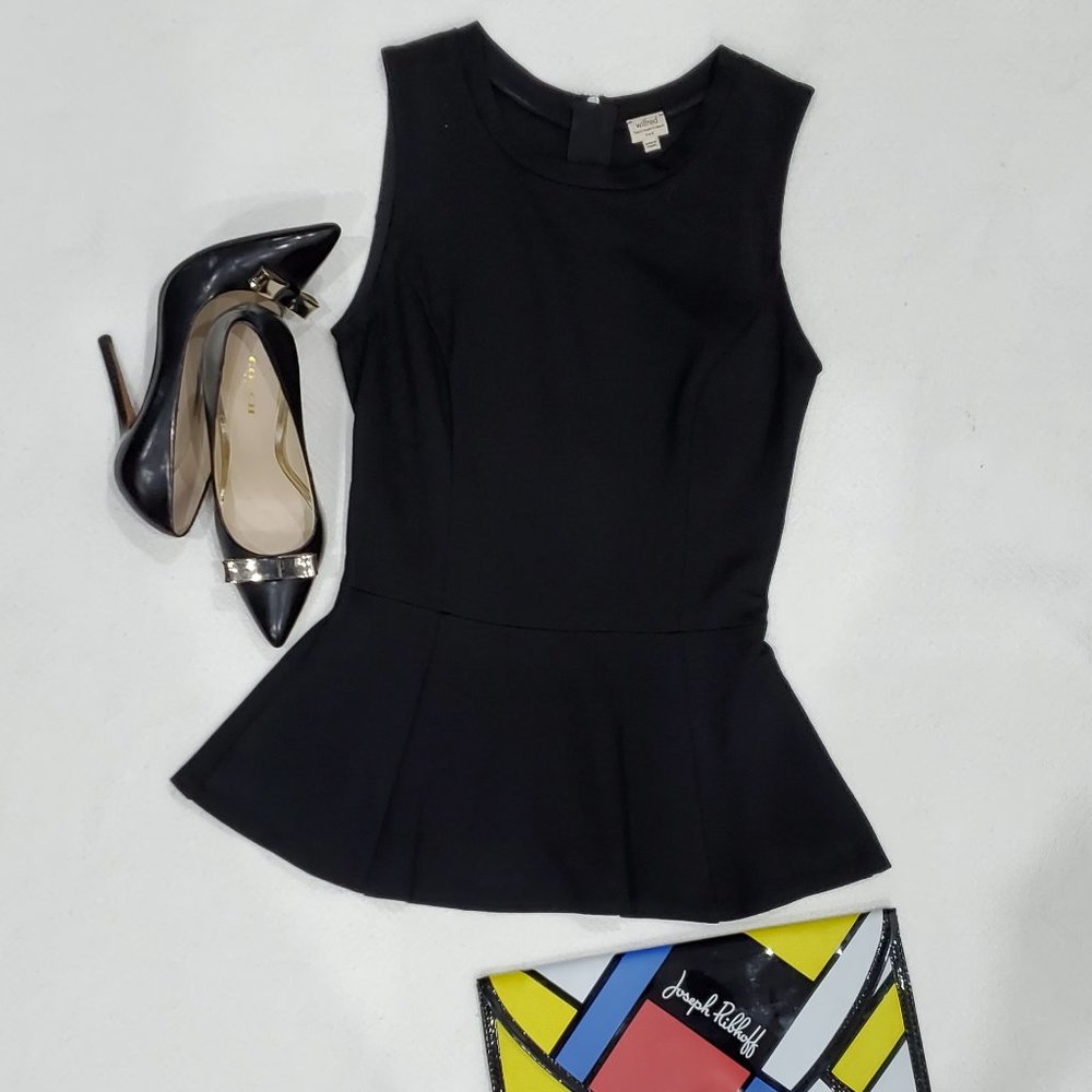 Wilfred Sleeveless Peplum Top - Size 2